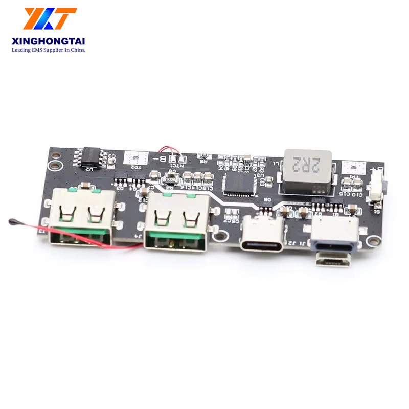 Fast Charging 22.5W Power Bank PCB board 5 Port Bidirectional Mobile Power Module Circuit Board support QC4+PD3.0