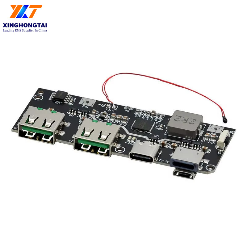 Fast Charging 22.5W Power Bank PCB board 5 Port Bidirectional Mobile Power Module Circuit Board support QC4+PD3.0
