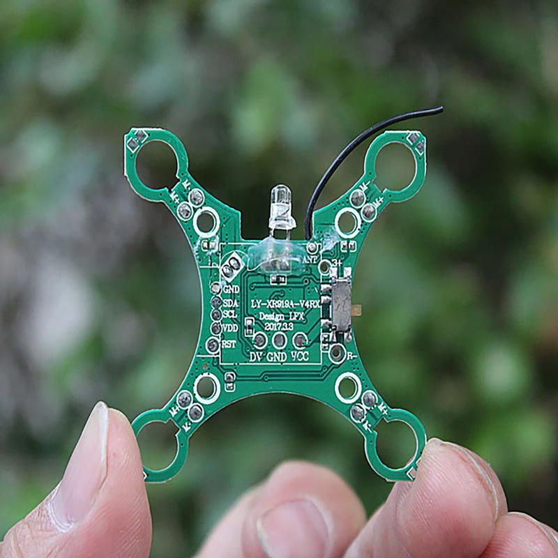 Fast Turnaround Quick Turn PCB Assembly with OSP Surface Finish and 0.1mm Hole Min