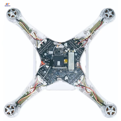 FR-4/High TG FR-4/CEM-3/M4/M6/Rogers Custom UAV PCBA with SMT and VIA Technology